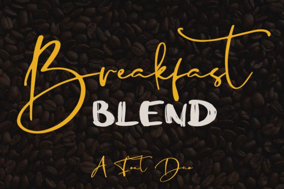 Bringing Handmade Charm to Life with Breakfast Blend Font