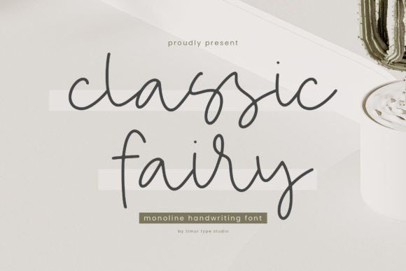 Classic Fairy Font: A Bold, Handwritten Accent for Digital Projects