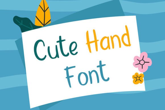 Cute Hand: A Font Review for Real Campaign Visuals