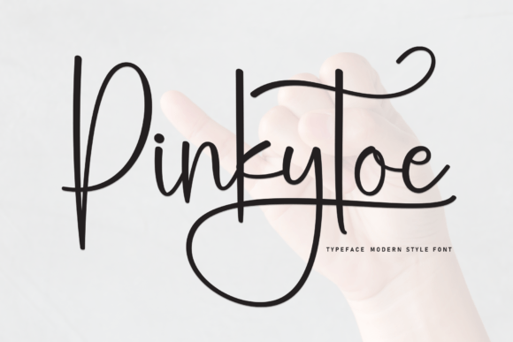 Discovering Pinkytoe: A Handwritten Font for Gentle Branding