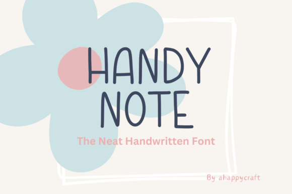 Handy Note: A Font for Editorial Soul and Readable Rhythm