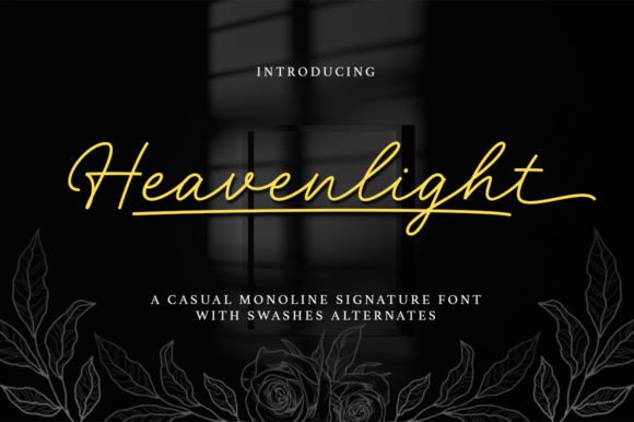 Heavenlight: A Delicate Script for Elegant Brand Stories