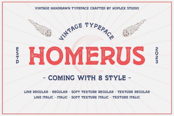 How Homerus, a Vintage Font, Built Our Brand's Timeless Charm