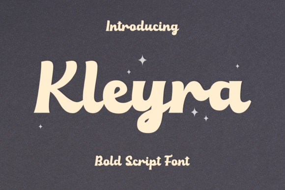 Kleyra: A Bold Script Font for Distinctive Campaigns
