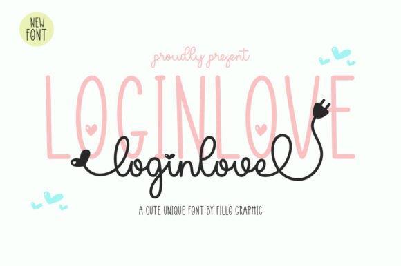 Login Love: The Chic Script Font for Crafters and Creators