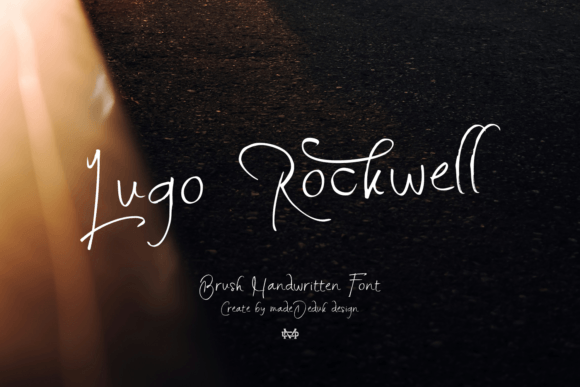 Lugo Rockwell: A Font That Gives Your Brand a Handmade Signature