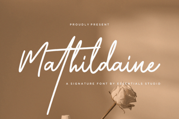 Mathildaine: A Luxury Font for Everyday Business Brilliance