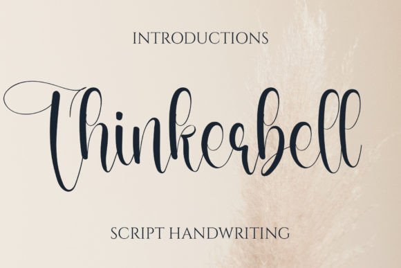 The Thinkerbell Font is a Creative Companion for Handmade Products