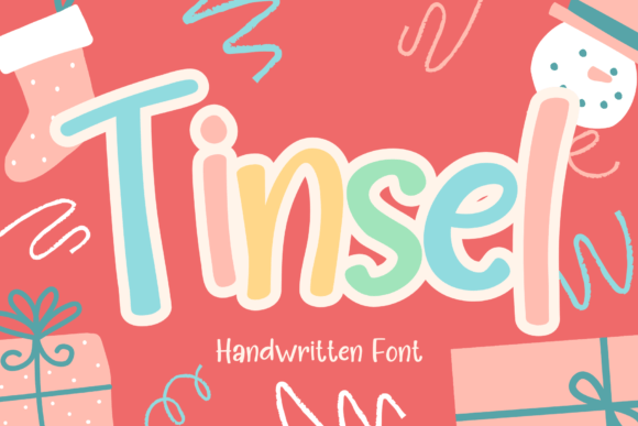 Tinsel: A Playful Handwritten Font for Modern Branding
