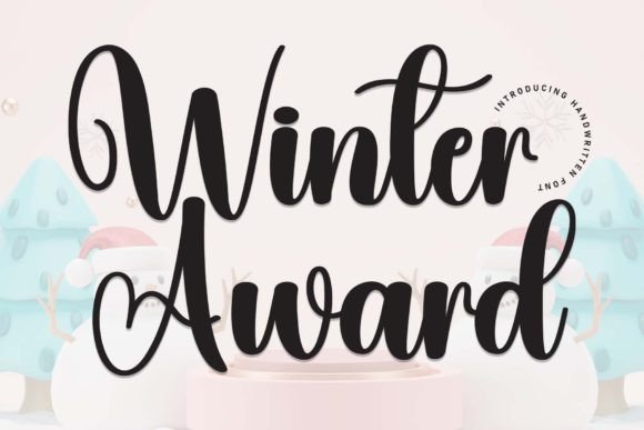 Winter Award Font Review: An Elegant Script for Branding