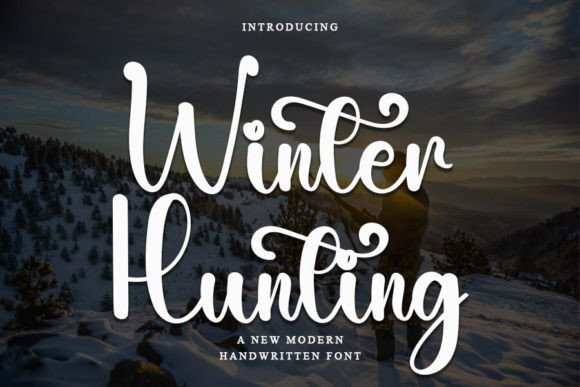 Winter Hunting Font: A Calm Review for Editorial Design